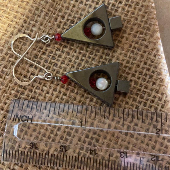 Christmas tree earrings 🎄🎁🆕🆒 - Picture 2 of 3